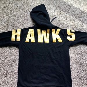 NWT Iowa Hawkeyes hooded sweater